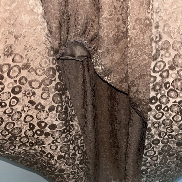 Bellini Paris Mode Silk Skirt Brown size 6 - Picture 7 of 12